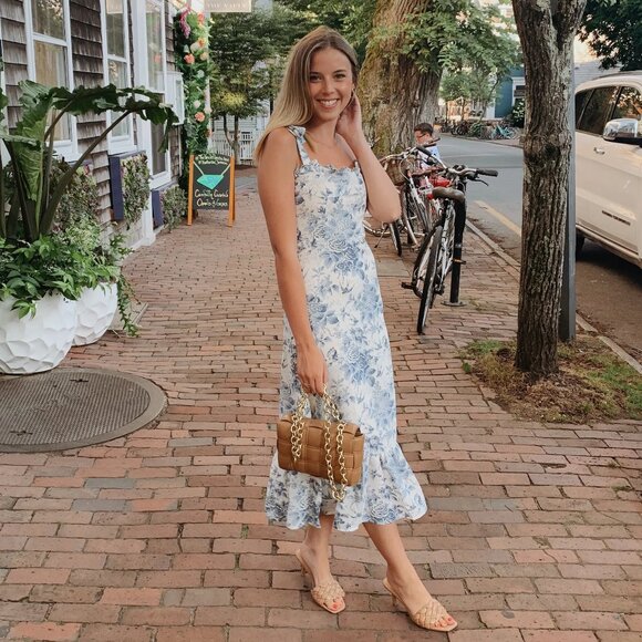 Reformation Nikita Dress | Pompadour | SALE | NEW | size 6 - Picture 1 of 13